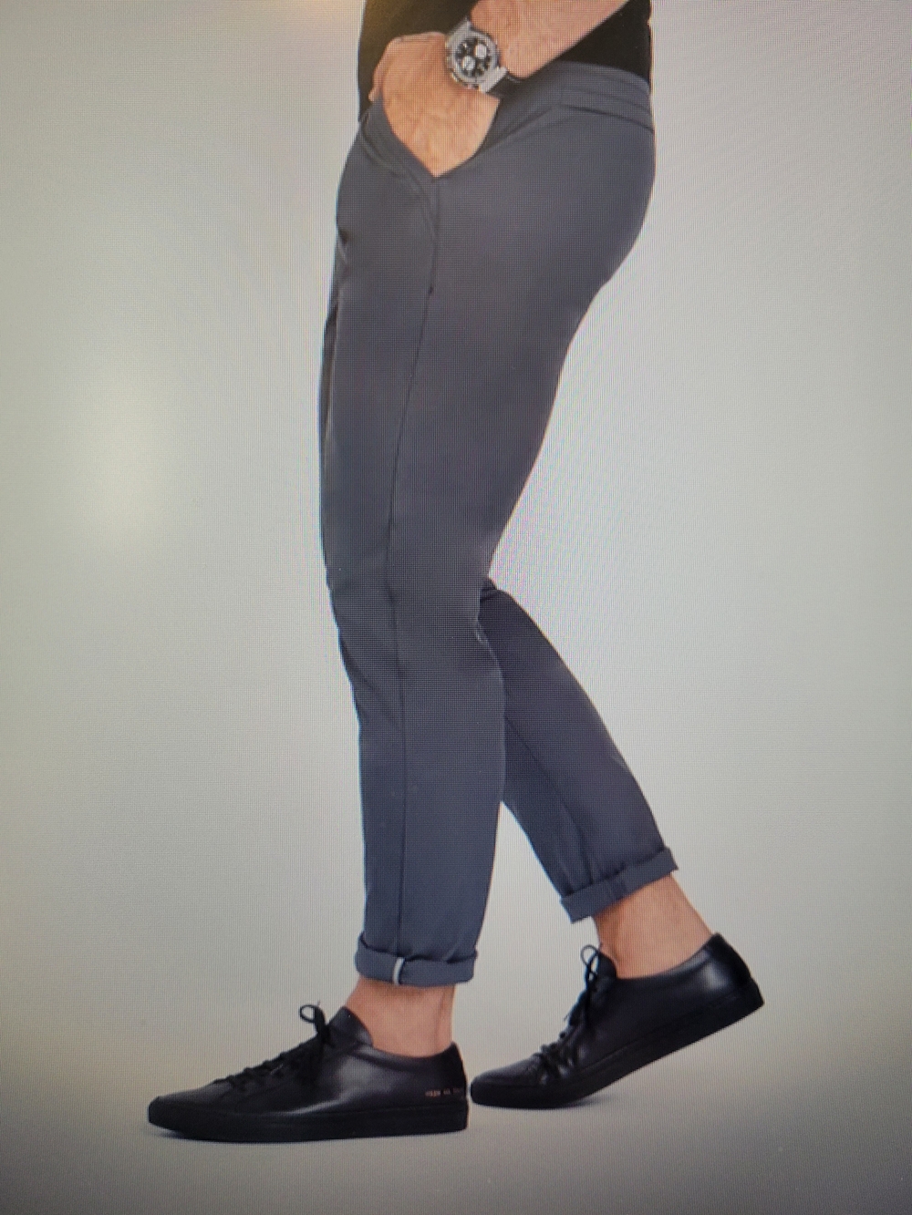 Marcus Pierce Renegade Tech Pants In Storm Gray 38×34 NWOT